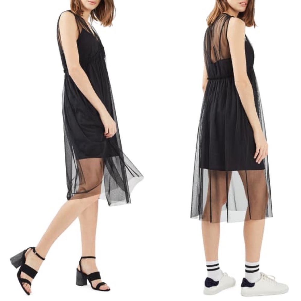 TopShop Tulle Midi Dress